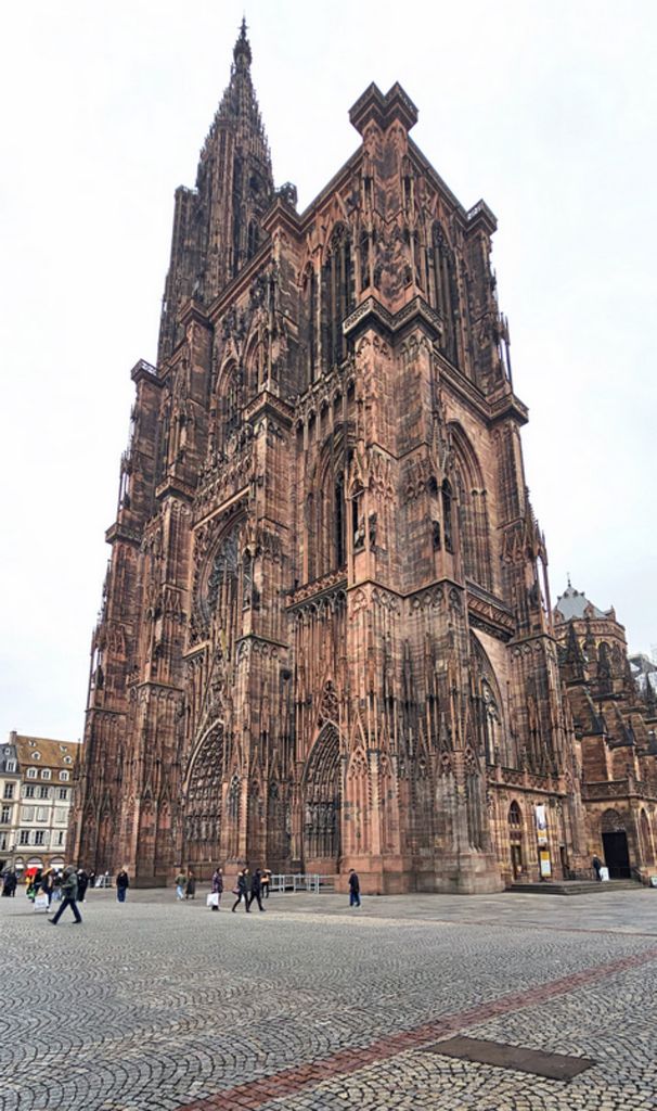 Das Straßburger Münster von Außen