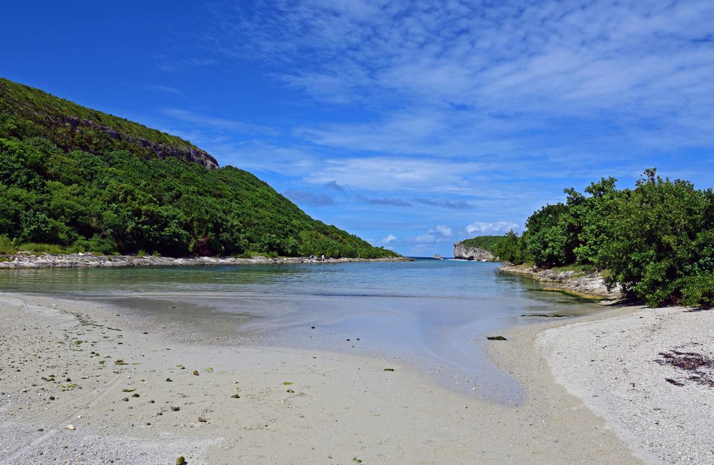 Die Landzunge Grande Vigie in Guadeloupe