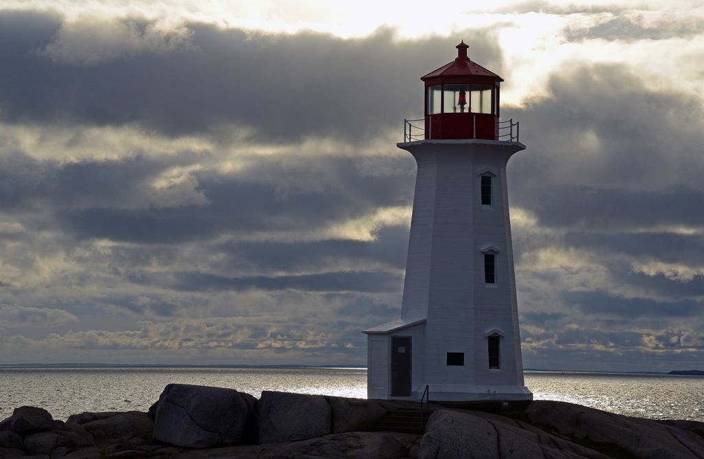 Der Leuchtturm von Peggy's Cove
