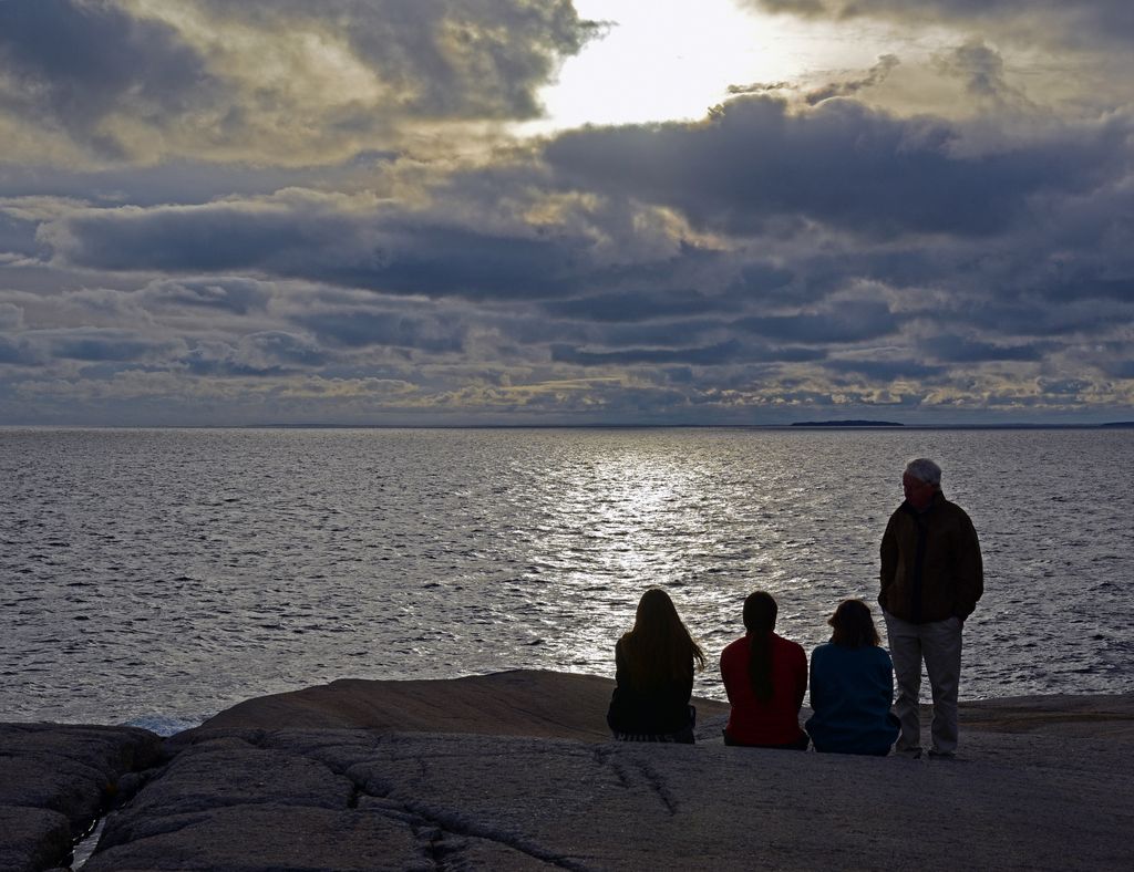 Sonnenuntergang bei Peggy's Cove