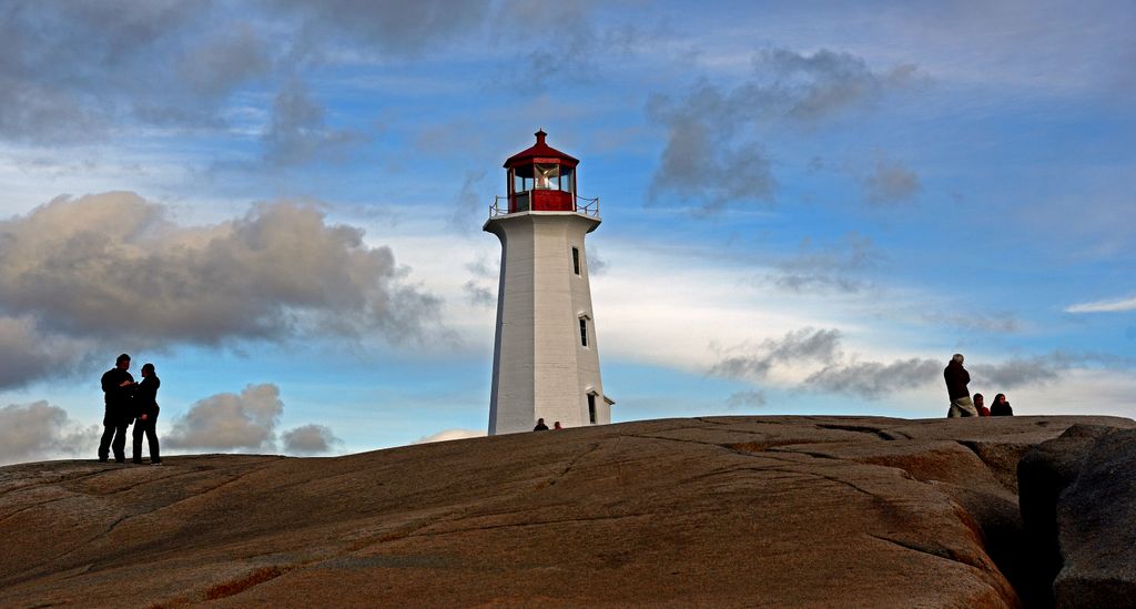 Der Leuchtturm von Peggy's Cove