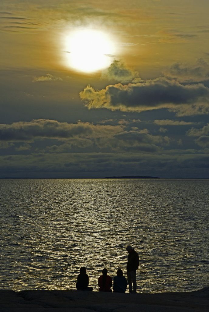 Sonnenuntergang bei Peggy's Cove