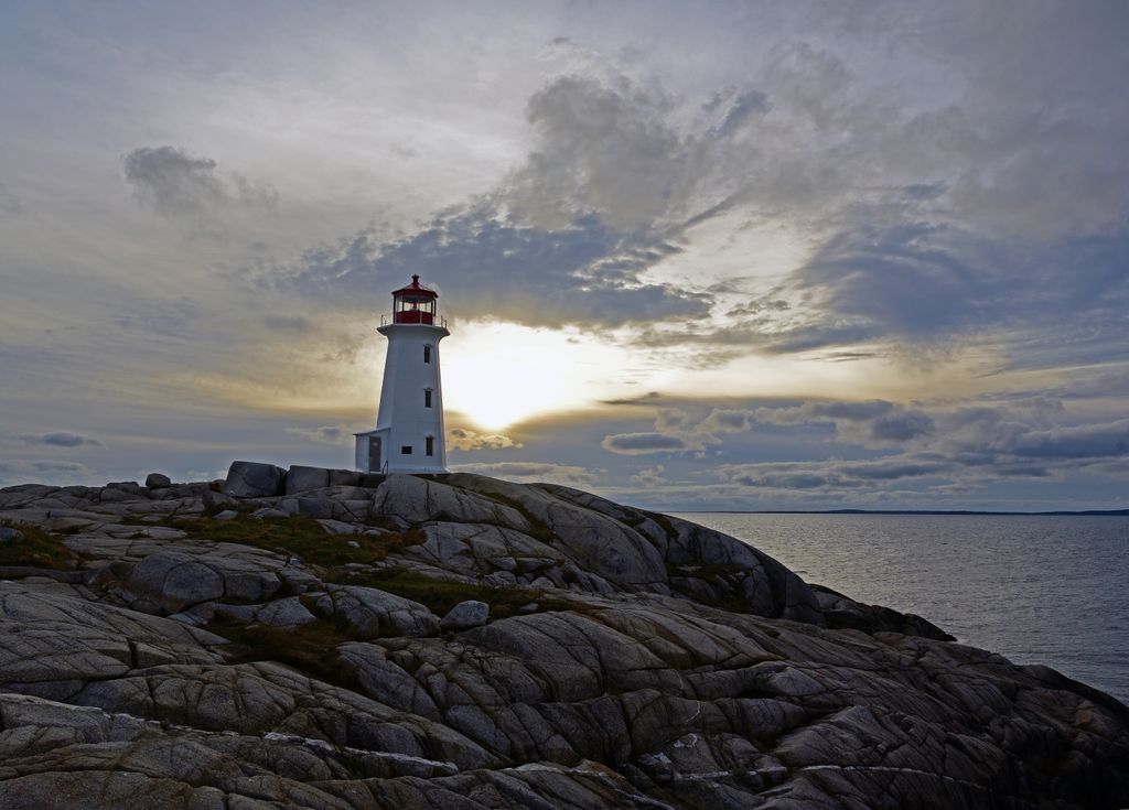 Der Leuchtturm von Peggy's Cove