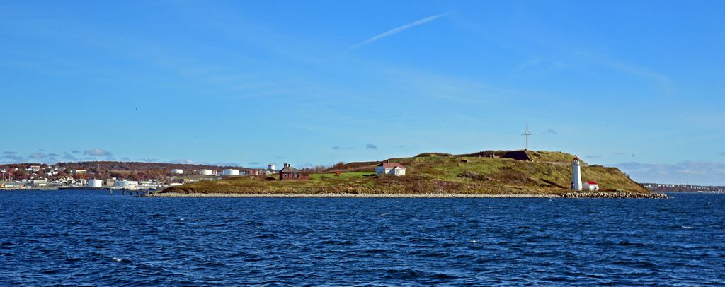 Blick auf die McNabs Insel bei Halifax
