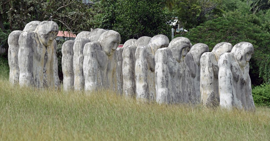 Sklavendenkmal Cap 110 in Martinique