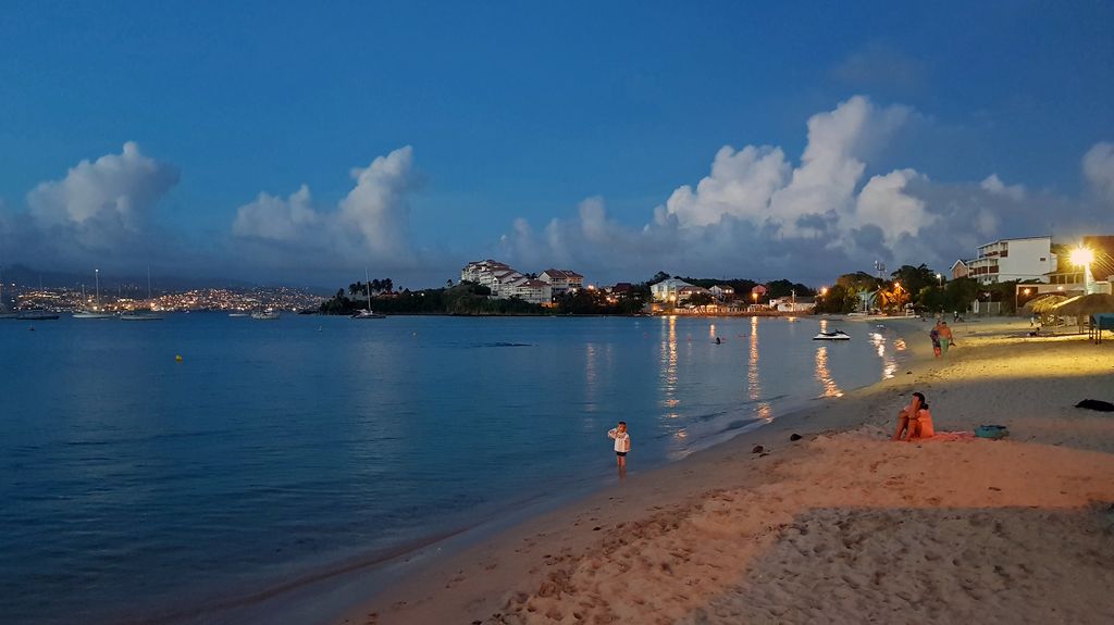 Sonnenuntergang in Trois-&Icirc;lets