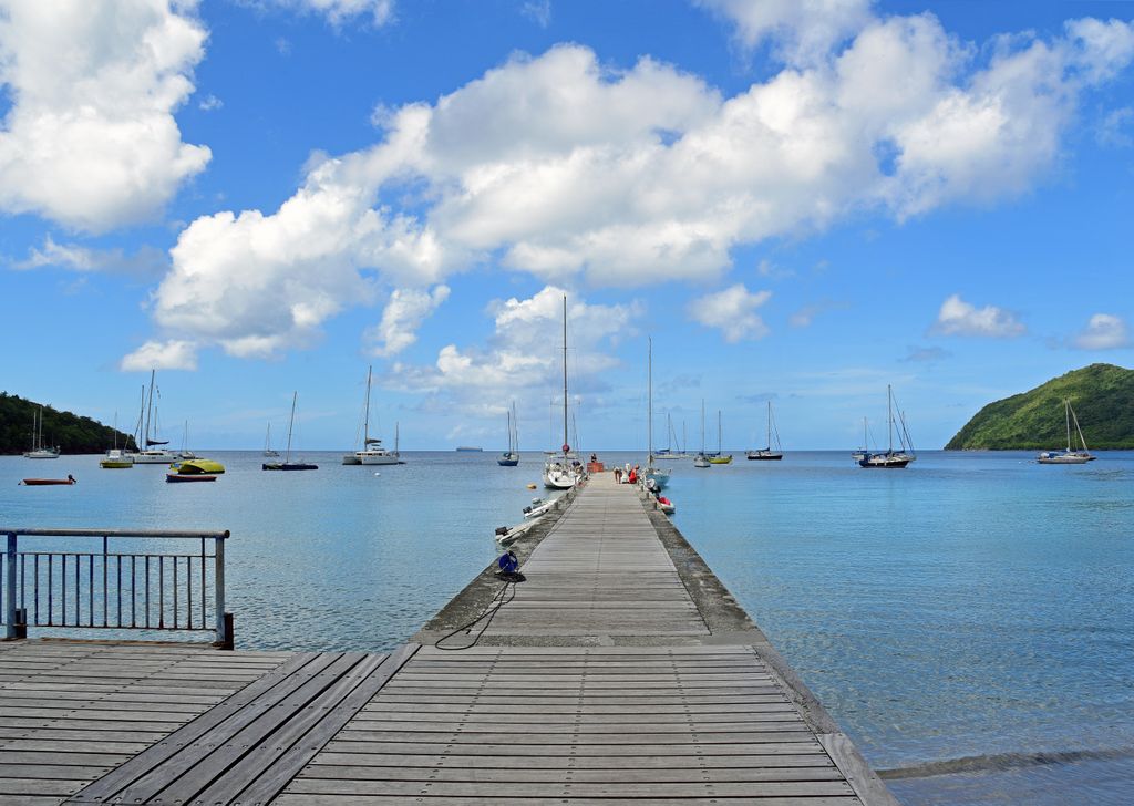 Die Gemeinde Les Anses-d'Arlet in Martinique