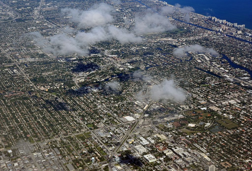 Anflug auf Fort Lauderdale