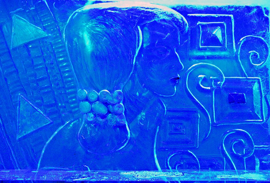 In der Magic Ice-Bar in Bergen