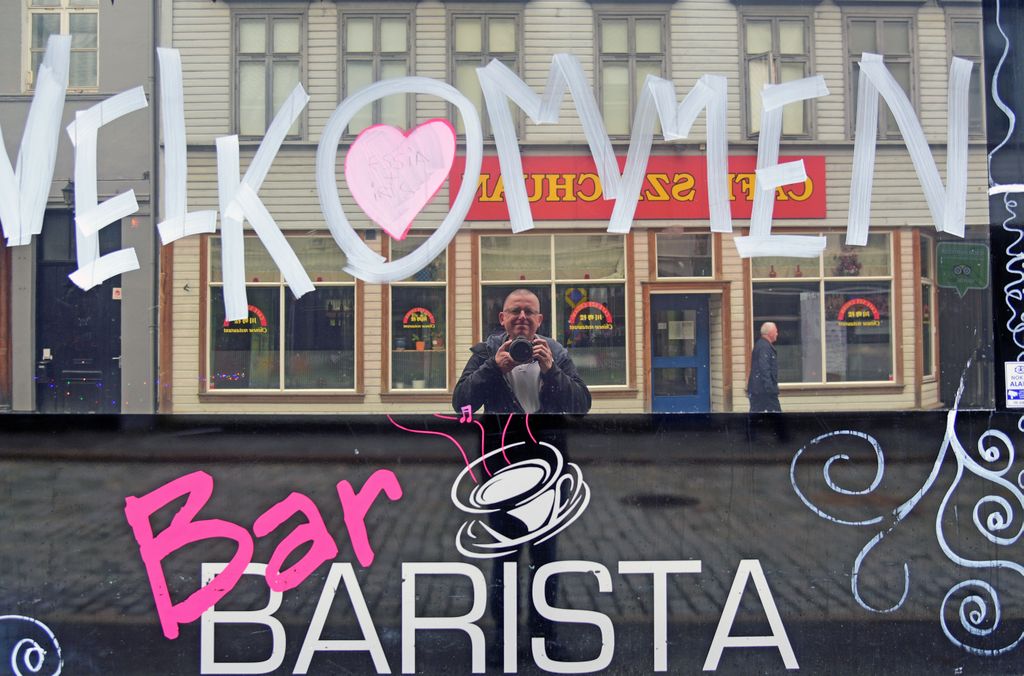 Eine Bar in Bergen