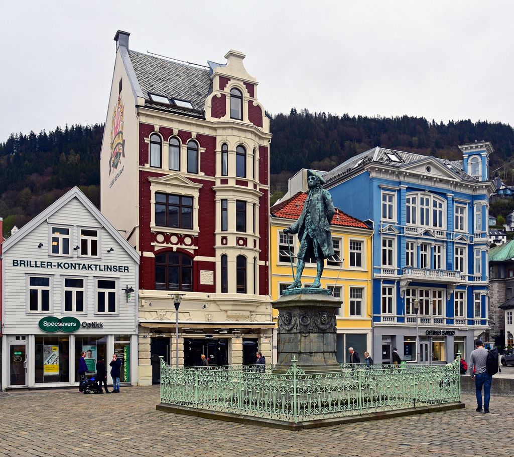 Der Vagsallmenningen in Bergen