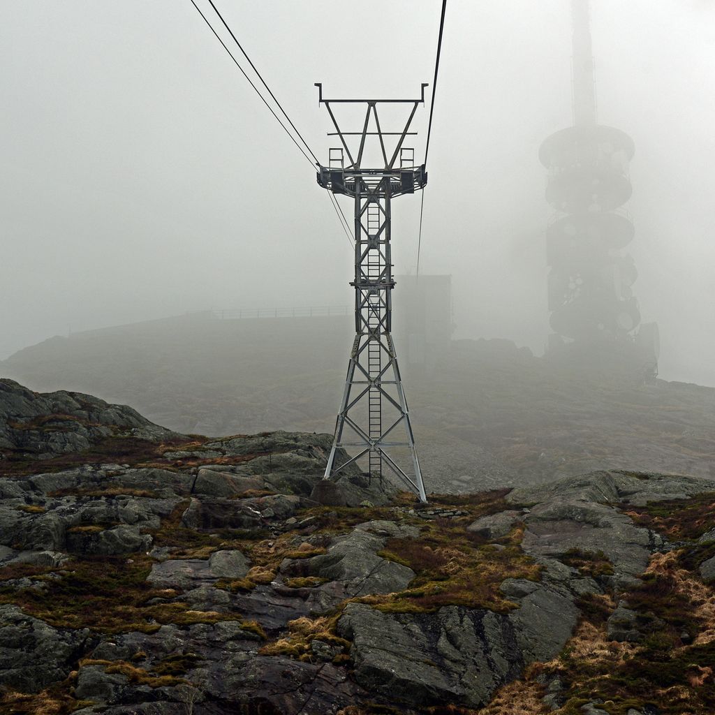 Die Seilbahn in Bergen zum Ulriken