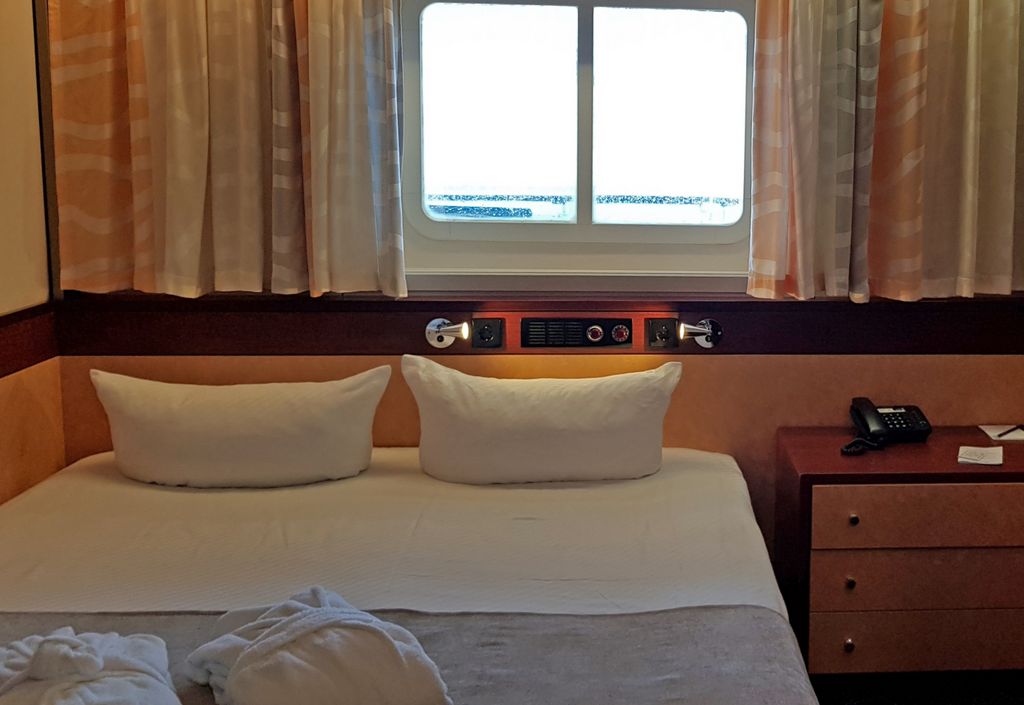 Meine Kabine auf der MS Astor