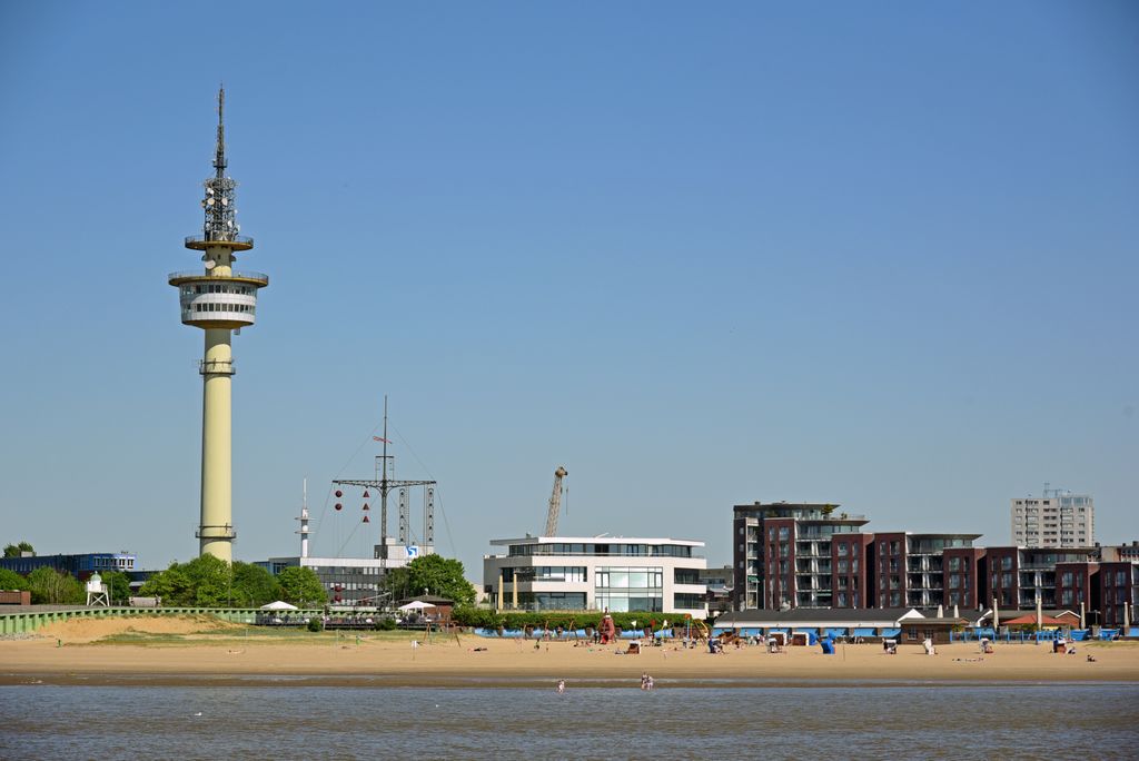 Blick auf Bremerhaven