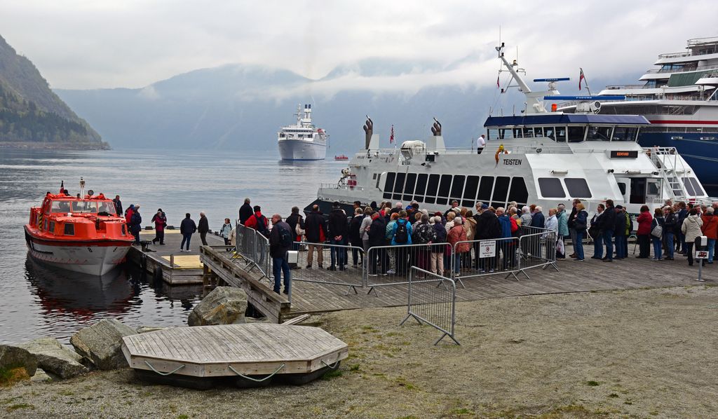 Die MS Astor im Eidfjord