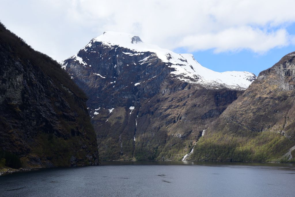 W&auml;hrend der Fahrt durch den Geirangerfjord