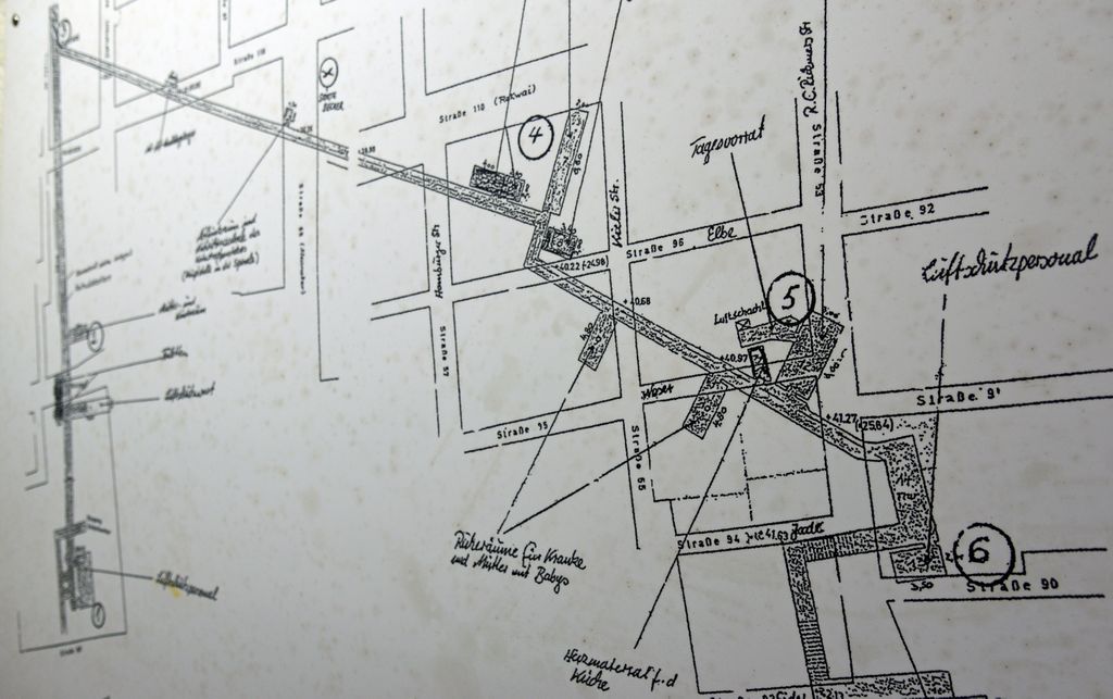 Im Luftschutzbunker von Helgoland