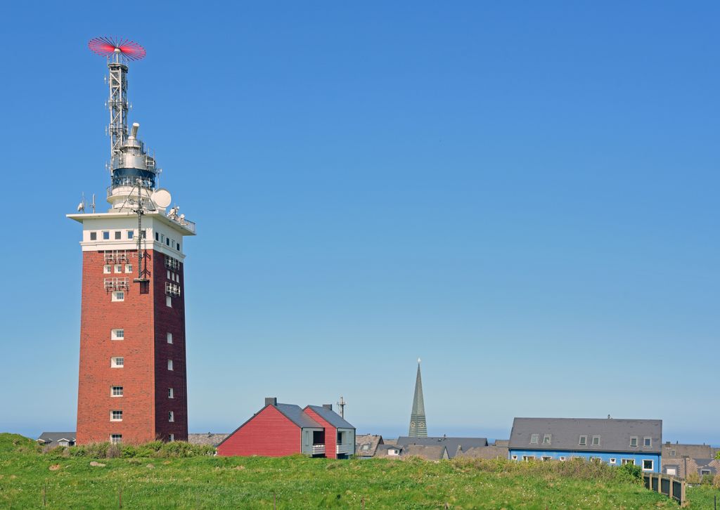 Der Leuchtturm von Helgoland