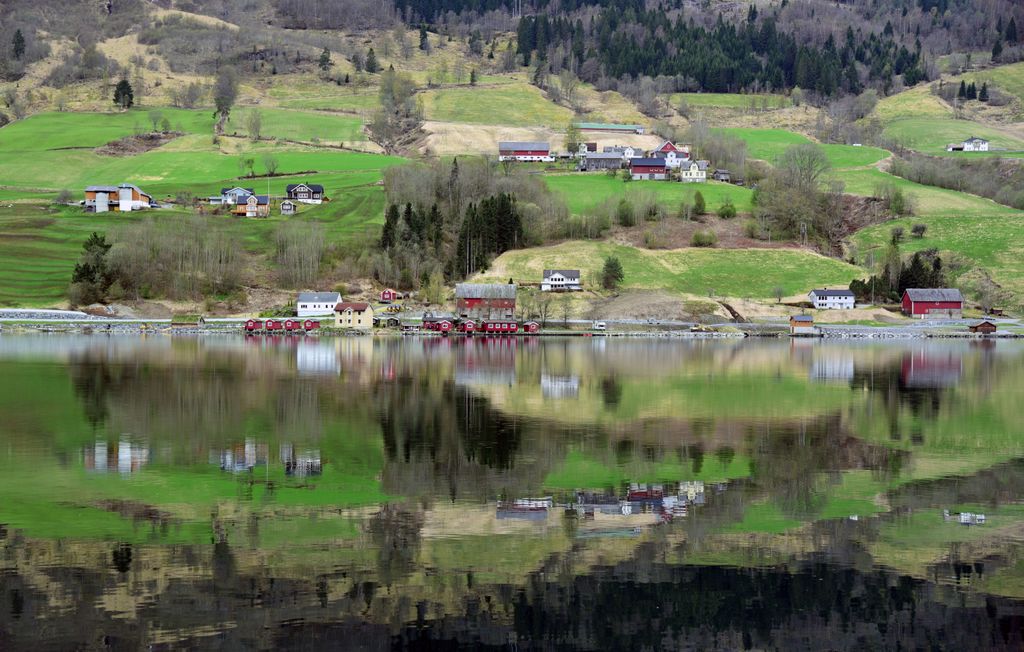 Spiegelungen in Olden