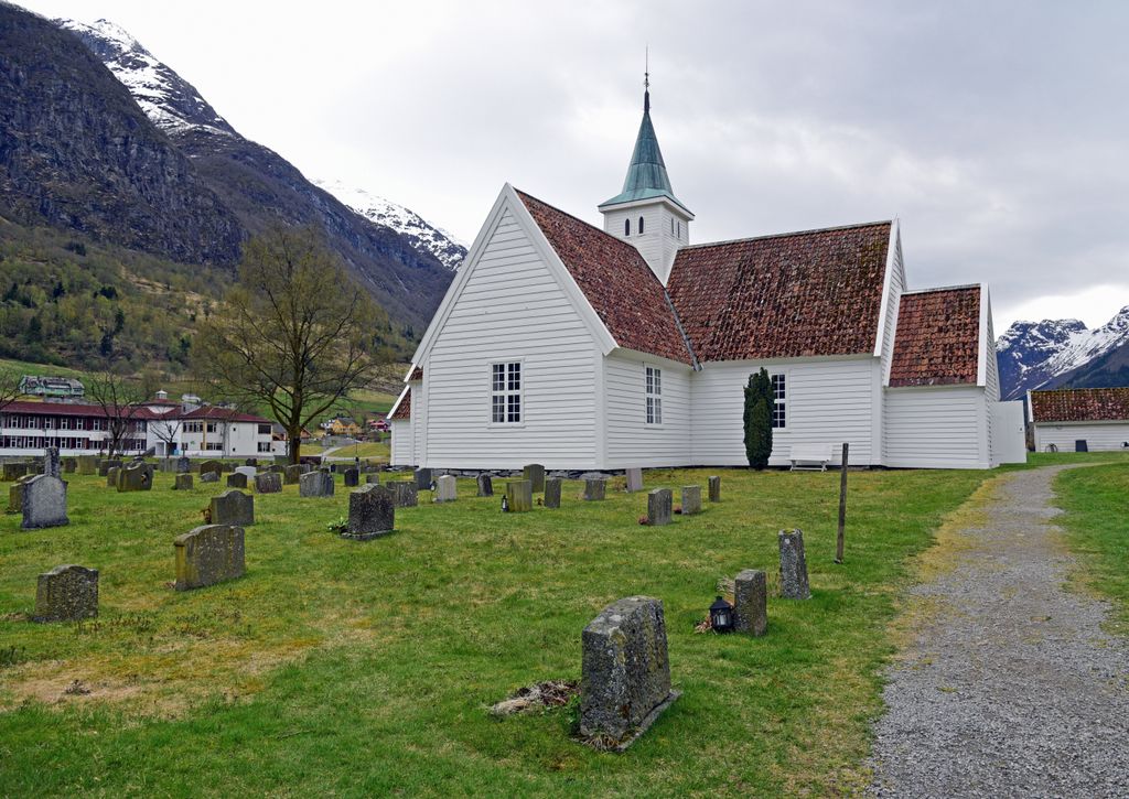 Die alte Kirche von Olden