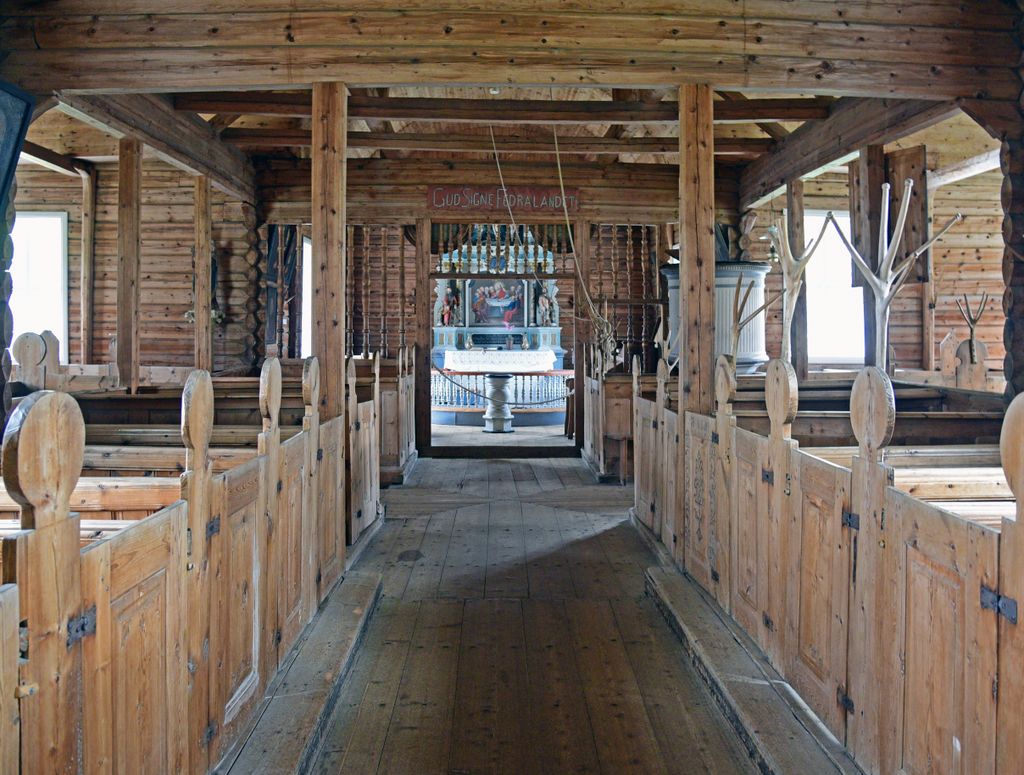 In der alten Kirche von Olden