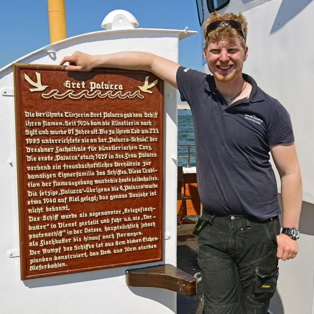 Henning Ipsen, Crew der Gret Palucca