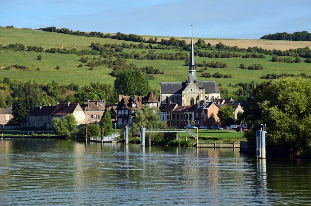 Blick auf Les Andelys