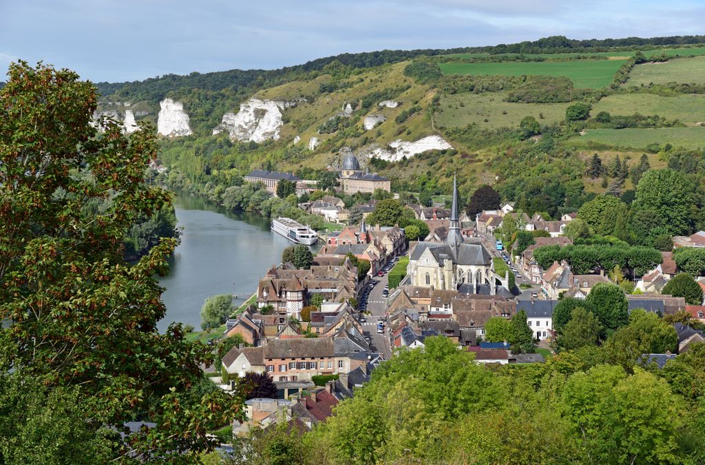 Blick auf Les Andelys