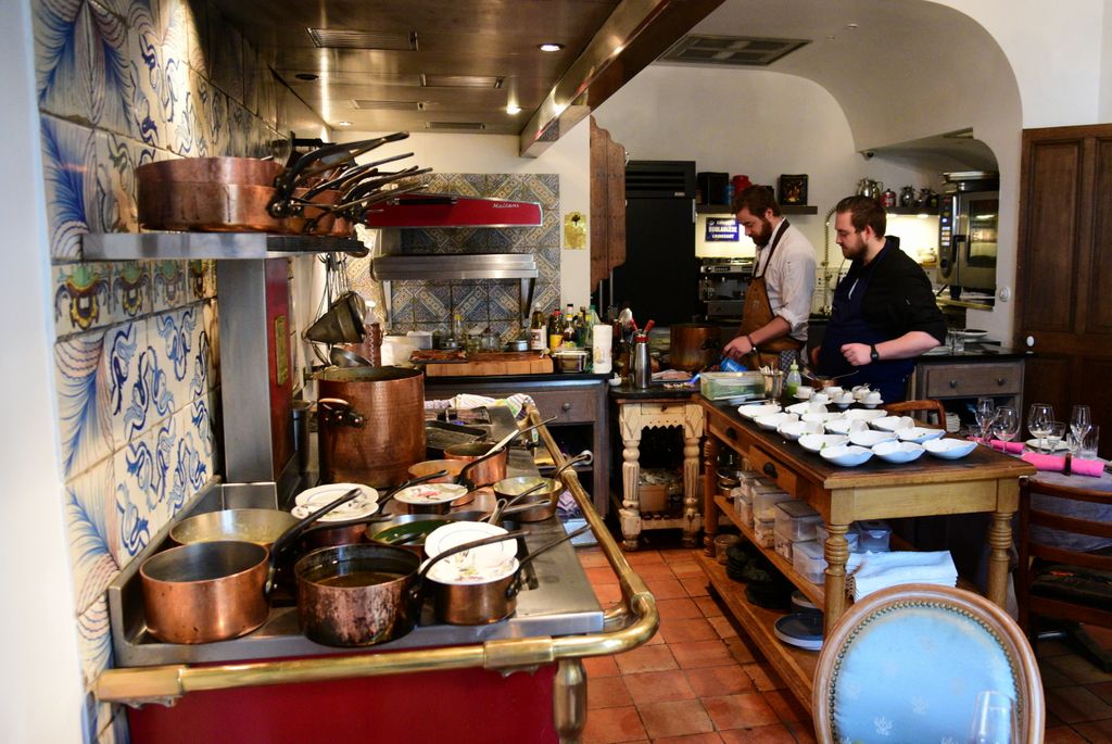 Das Restaurant G.A. / Manoir de R&eacute;tival