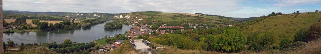 Blick auf Les Andelys