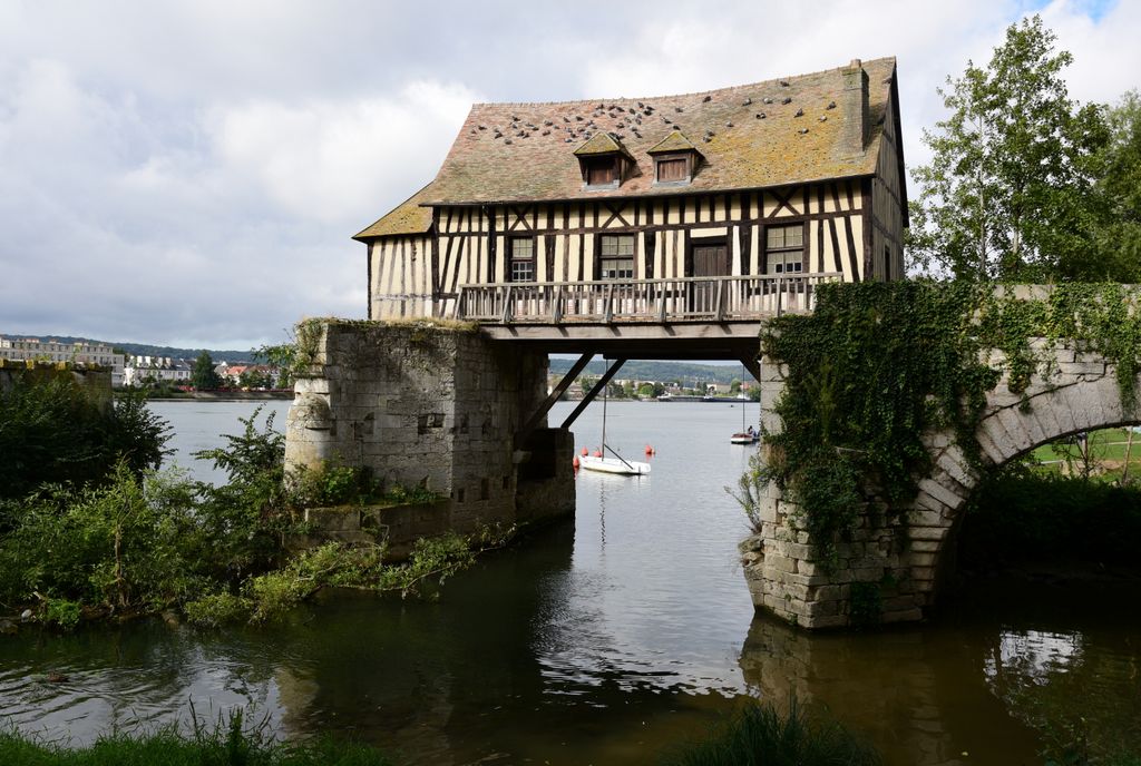 Die alte M&uuml;hle (Le Vieux Moulin) in Vernon