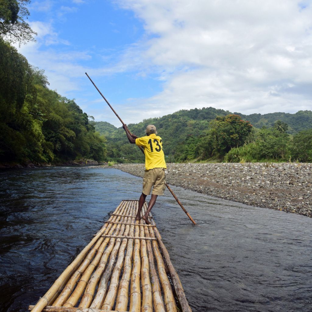Rafting-Tour auf dem River Rio Grande / Jamaika