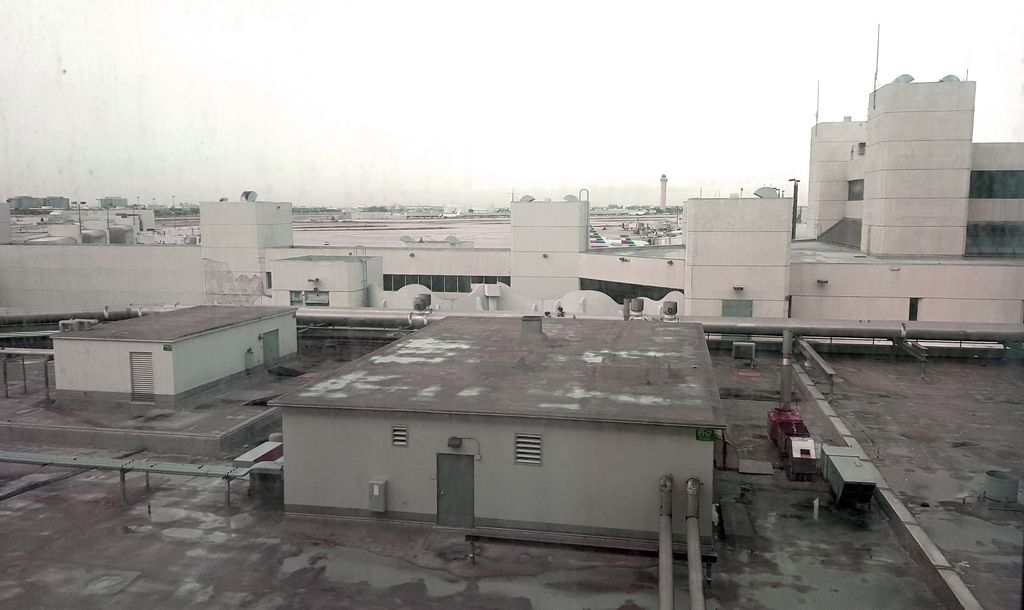 Ausblick vom Miami Airport Hotel