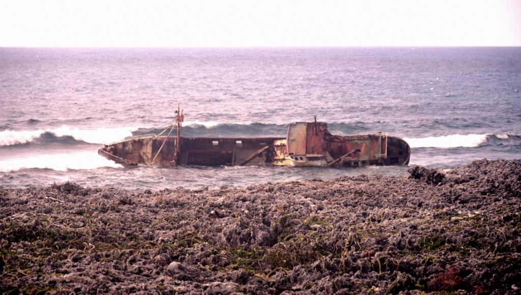 Ein Geisterschiff auf der Halbinsel Guanahacabibes