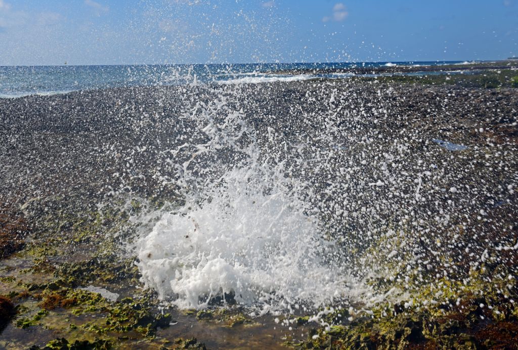 Pseudo-Geysir auf der Halbinsel Guanahacabibes