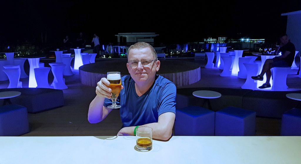 Zinni hatte Durst in Varadero (Handy-Bild)