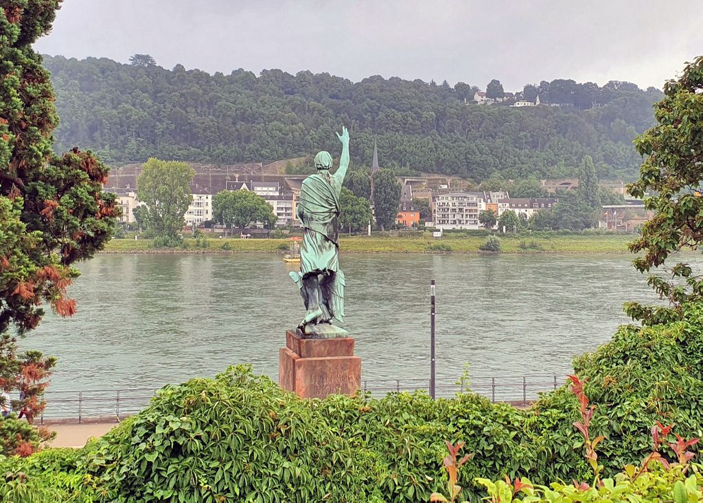 Das Joseph-Görres-Denkmal in Koblenz
